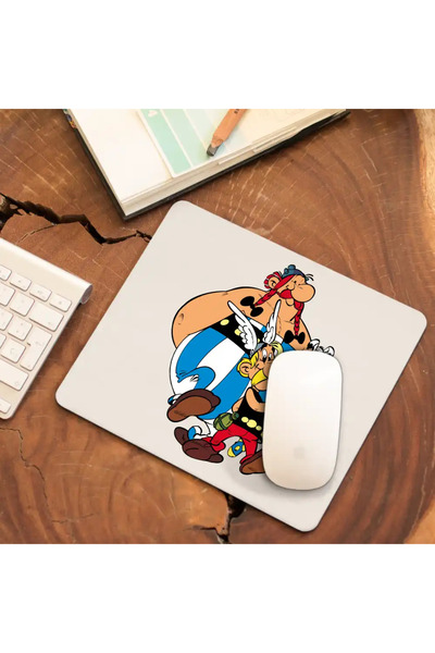 OEM Mousepad Asterix Obelix Dogmatix Caesar Cleopatra