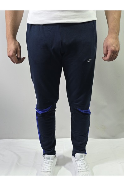 Jump Men's Cotton 2 Thread S Slim Fit Zippered Leg Sweatpants