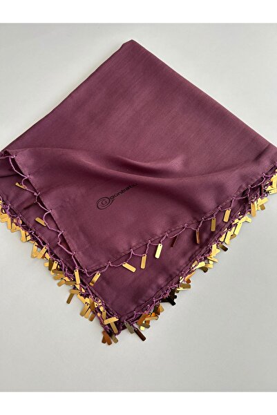 Doğanmanifatura 1 adet EL EMEĞİ PUL OYASI YAZMA TÜLBENT YEMENİ EL İŞİ 100X100 CM