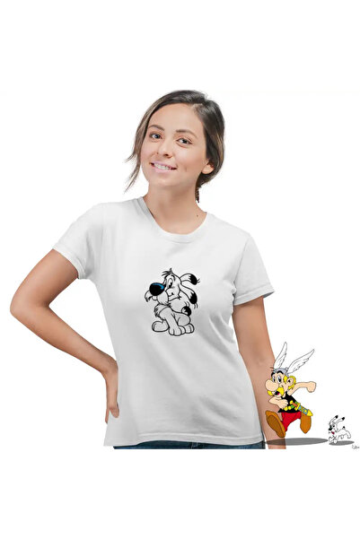OEM Tricou Femei Dogmatix Desene Animate Catelus Asterix