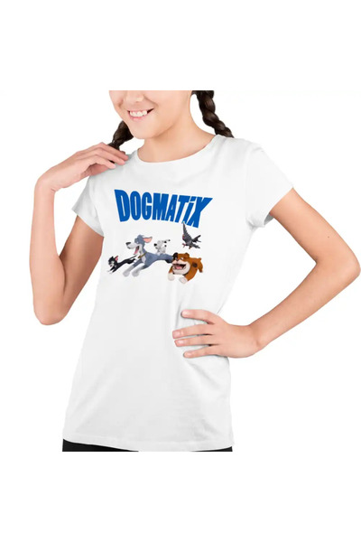OEM Tricou Copii Fete Dogmatix Dream Team Asterix Obelix
