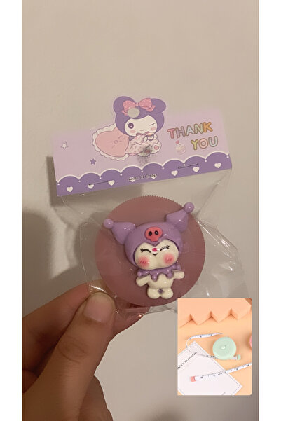 synshop Kuromi 1.5 Meter Automatic Tape Measure Tailor Upholstery Measure Gift