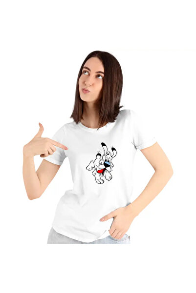 OEM Tricou Femei Dogmatix White Terrier Asterix Obelix