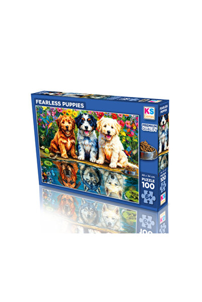 Ks Games Fearless Puppies 100 Parça