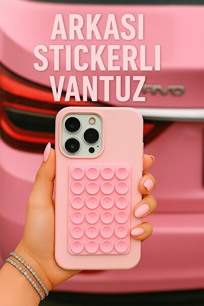 Case collection Vantuzlu Telefon Tutucu Slikon Araba Ayna Yapıştır Tüm Modell...