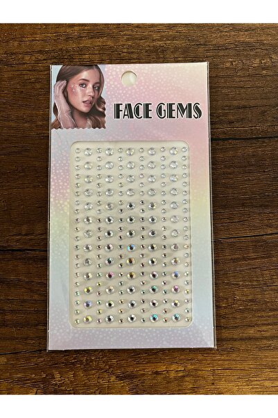 gülümse gel 1 Adet İnci Taşlı Yapıştırma Tırnak Saç Makyaj Sticker Yüz Taşı Y...