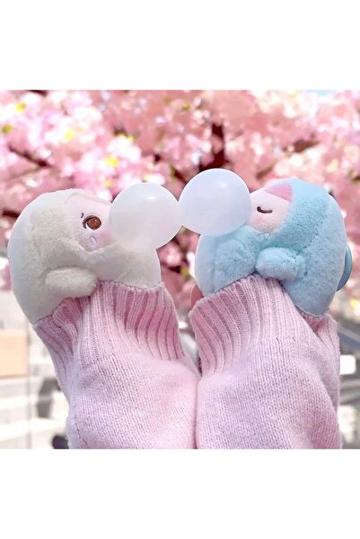 RAHA TOYS Popmart bubble up ( bebeği sıkınca balon şişiyor ) sevimli stres bebeği