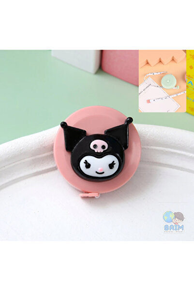 synshop Kuromi 1.5 Meter Automatic Tape Measure Tailor Upholstery Measure Gift