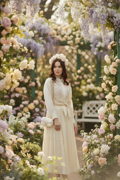 Moodbasic MERWE CUPRA GÖMLEK MA11.13 VANİLYA