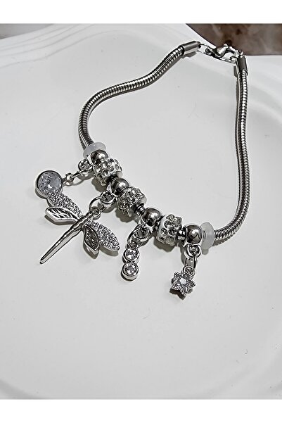 ALLEGRİA Si̇lver Yusufçuk Steel Italian Bracelet