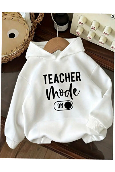 FAYN 25 نوفمبر، يوم المعلم، مطبوع بغطاء رأس قصة فضفاضة سترة هوديي