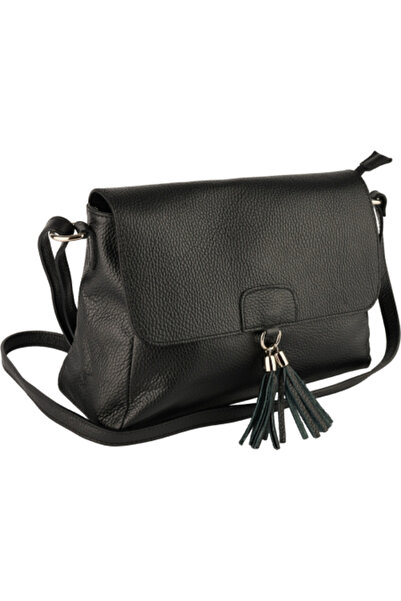 AZZURA Serena bag, 100% leather, burgundy (8244)