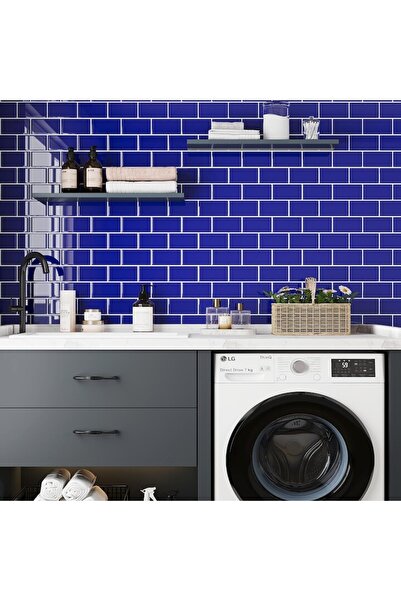 VEELIKE Decorative Sticker Set for Kitchen & Bathroom, 3D Luxurious Texture, Waterproof, 30.5 x 30.5