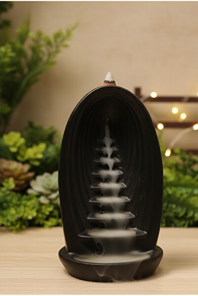 ZENNORA HOME Geri Akış Tütsülüğü Merdiven Şelale Tasarımlı Şık, Dekoratif, Ev...