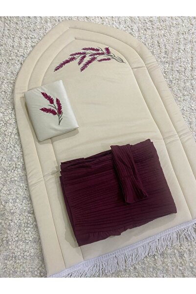 Gerenic Women's prayer mat set with sheet