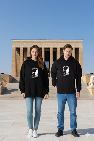 Windy Island Hanorac unisex supradimensionat 100% bumbac cu interior din lână...