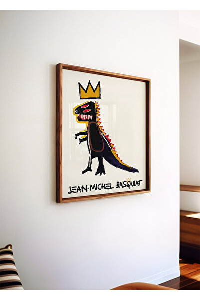 ARTHOUSECOLLECTIVE Royal Dino – Poster pătrat - Poster fără cadru în dimensiu...