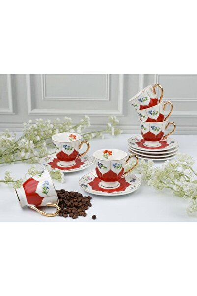 ROY KING Royking Theadora 6-Piece Coffee Cup Set Gnm 007