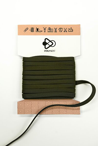 Dokumarkt 6 mm Flat Honeycomb Woven Rubber Strip - Smart Lacing Ballet Rubber - 10 Meters