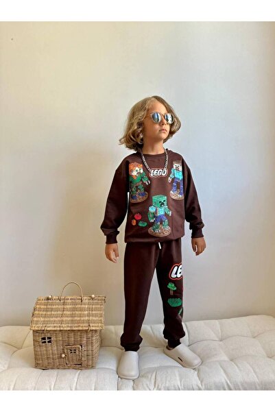 joyEm Lego Printed Boy's Suit