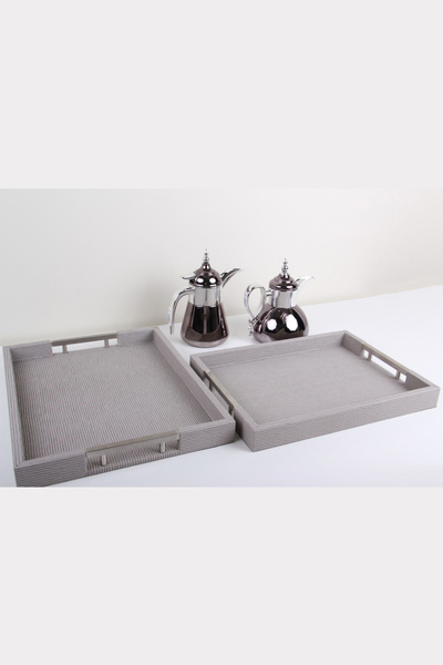 Generic Luxurious royal design tea and coffee thermos set + serving trays