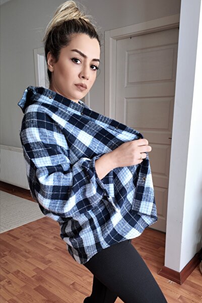 MADAMMERY Cotton Plaid Lumberjack Shirt Oversized