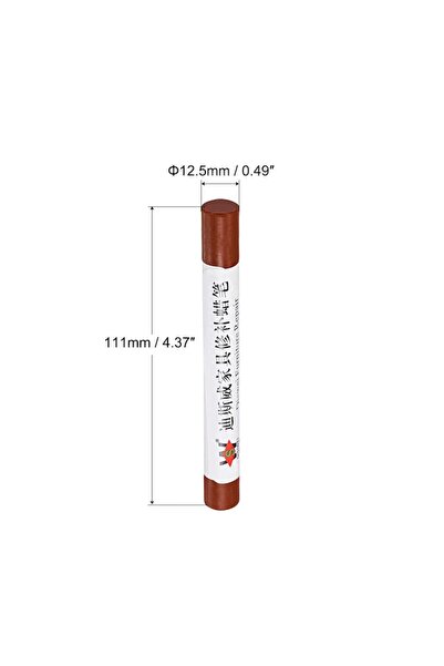 Kapsch Furniture Repair Wax Pencil - Red-Orange (Sourcing Map)