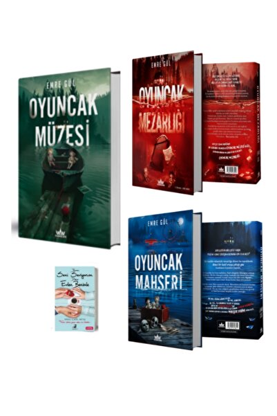 Guardian Kitap Oyuncak Mahşeri, Oyuncak Mezarlığı, Oyuncak Müzesi 3 Kitap Ciltli Set Emre Gül