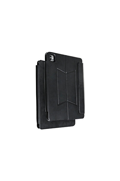 ZenithWorks iPad Pro 13 2025 M5 Zore Border Keyboard Bluetooth Connected Tablet Case with Stand and Keyboard - Black