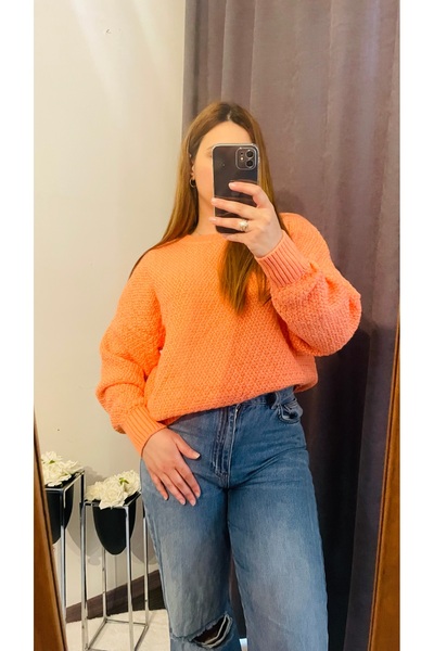 zeysbutik1 Kazak Turuncu