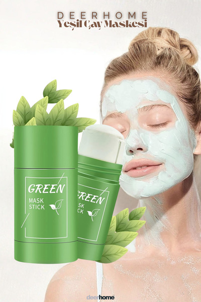 MCA Deerhome Yeşil Çay Özlü Siyah Nokta Ve Maskesi & Green Tea Mask Stick