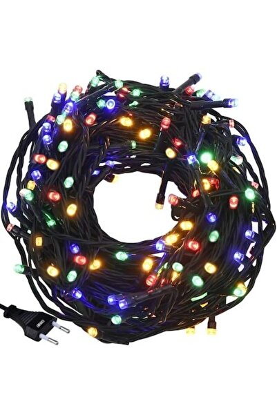 OEM Lumină liniară de Crăciun, 32 m, 400 LED-uri multicolore, 8 moduri de ilu...