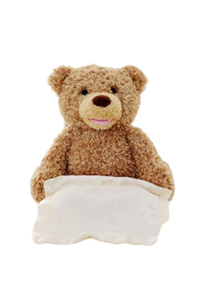 OEM Ursuleț de pluș interactiv „Cucu Bau” - vorbește în limba română, 2+ ani, maro