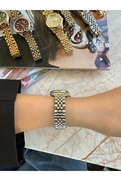 HNF LONDON Aurora Green Steel Women's Watch