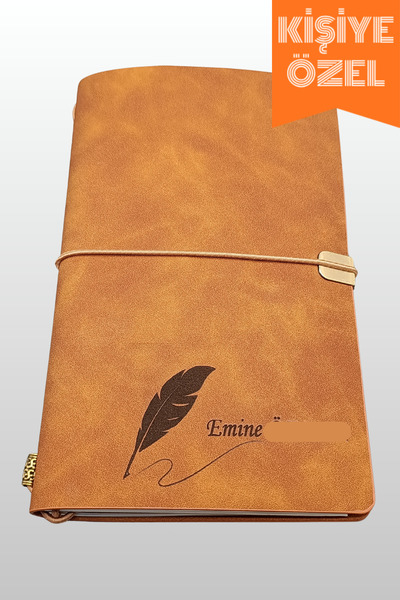 Kişiye Özel Yumuşak Kapaklı Defter, 12X20cm