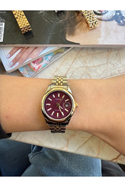 HNF LONDON Aurora Bordo Steel Women's Watch