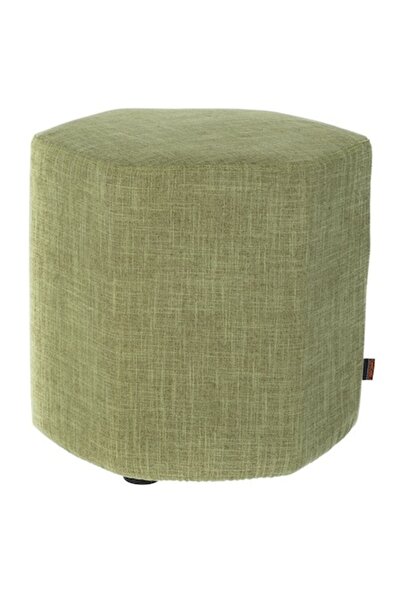 QMOBILI Scaun HEX verde, material textil, husă detașabilă, picioare antiderap...