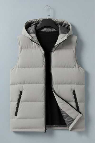 Last fashion New Season Waterproof Hooded Inflatable Vest