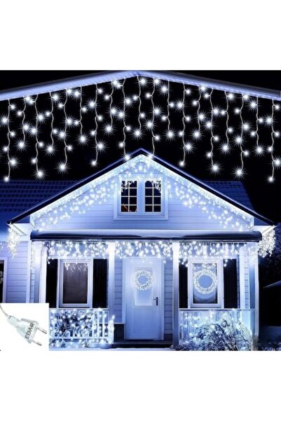 OEM Χριστουγεννιάτικα φωτάκια με κρόσια/παγοκρύσταλλο, 20 μ., 430 LED, Ψυχρό ...