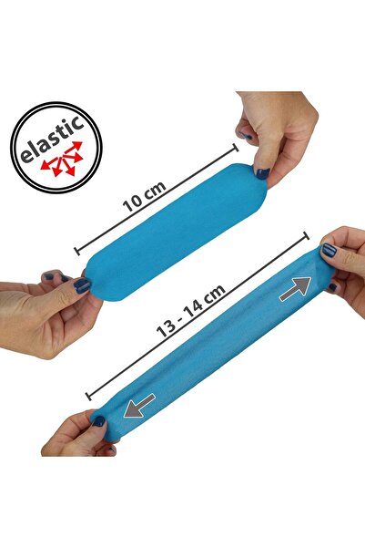 EBA Kinesiology Tape, Kinesio Tape eBA® Sports blue, waterproof, 5cm x 5m, used by athletes,