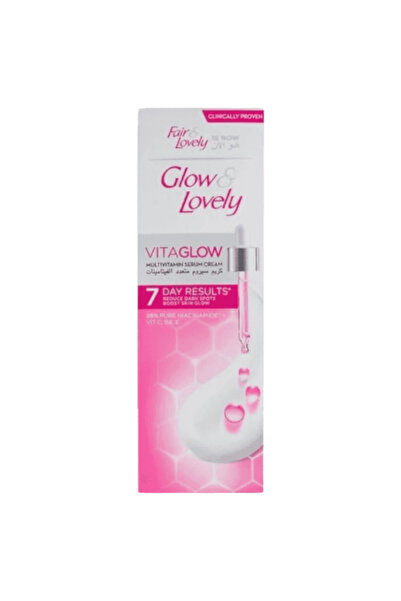 Fair and Lovely جلو آند لفلي كريم ملتي فيتامين المطور - 50 جم