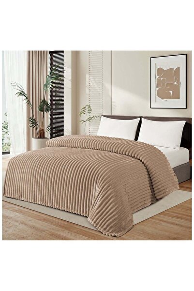 MİNG Lİ MingLI Soft-Textured Embossed Summer Bed Blanket, 1.5 kg, King 220x200 cm