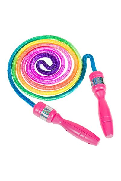 EBA Coarda de sarit Curcubeu pentru copii, Rezistenta, Multicolora, 2.1 m, Eba®