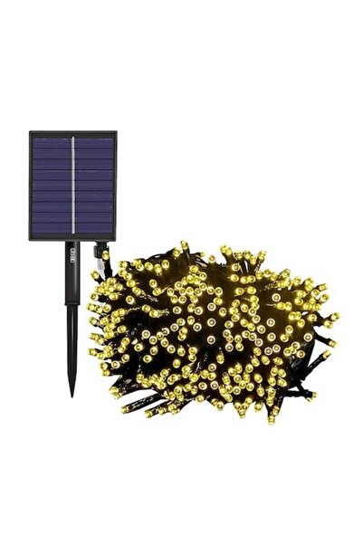 OEM Șir luminos solar de Crăciun, 40 m, 400 LED-uri alb cald, 8 moduri, fir v...