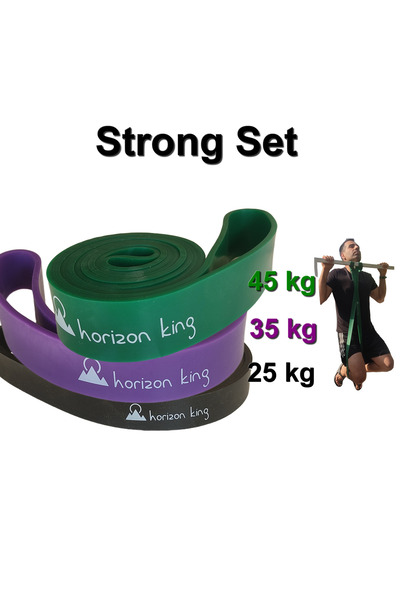 Direnç Lastiği Strong 3'lü set