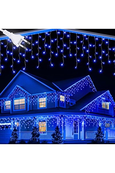 OEM Christmas Curtain Lights (Fringe), 25 m, 480 LED, White Wire, Waterproof