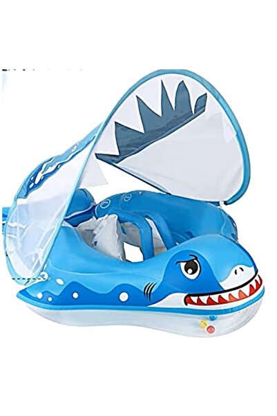 OEM Children's Swim Ring with Sunshade, 1-6 years, Size L, Belly Support & Straps