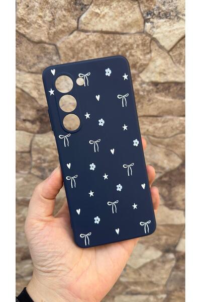 Vip Case Samsung Galaxy A17 Compatible Mini Bow Patterned Silicone Shock-Absorbing Classic Protective Rubber Case 277