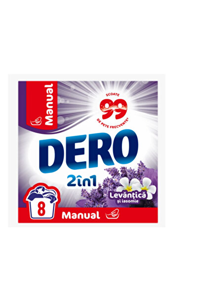 Dero 2in1 Lavender and Jasmine Hand Detergent, 400 g, 8 washes