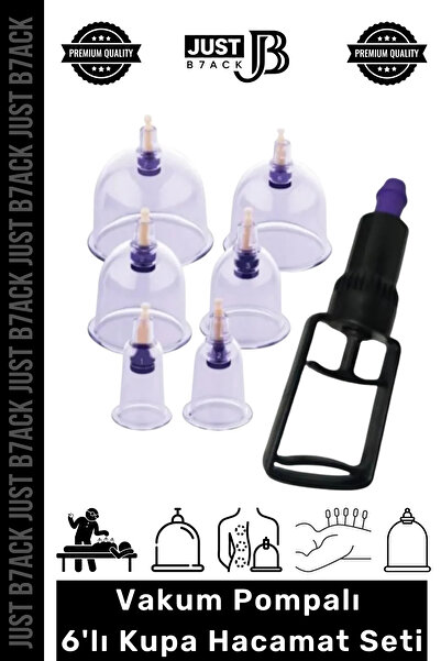 Fantazer #HacamatSeti Vakum Pompalı Selülit Çatlak Giderici Masaj Aleti Alter...